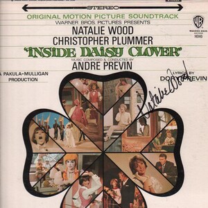 Natalie Wood Autographed &quot;Inside Daisy Clover&quot; Signed LP COA