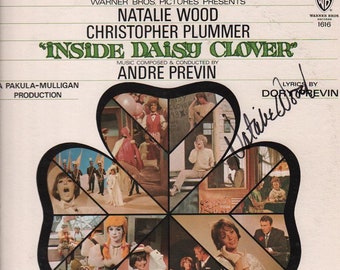 Natalie Wood Autographed "Inside Daisy Clover" Signed LP COA