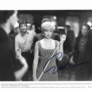 Ellen Barkin &quot;Switch&quot; Autographed 8 x 10 Signed Photo COA