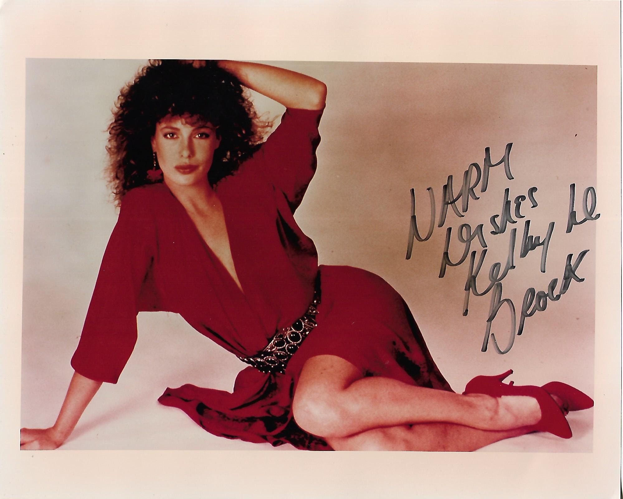 KELLY LEBROCK La mujer de rojo Autografiada 8 x 10 Etsy México