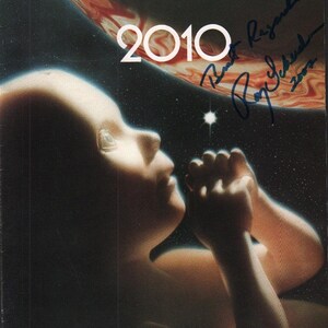 Roy Scheider Signed RARE Original Premiere Program for Sci-Fi Classic &quot;2010 Space Odyssey&quot; COA