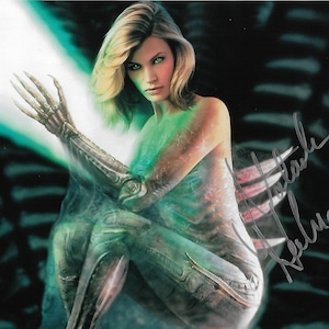NATASHA HENSTRIDGE "Especies" Autografiado 8 x 10 CoA foto firmada