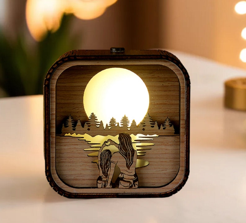 Wooden Music Box - You are My Sunshine Music Box, from Niece to Aunt, Gifts for Aunt