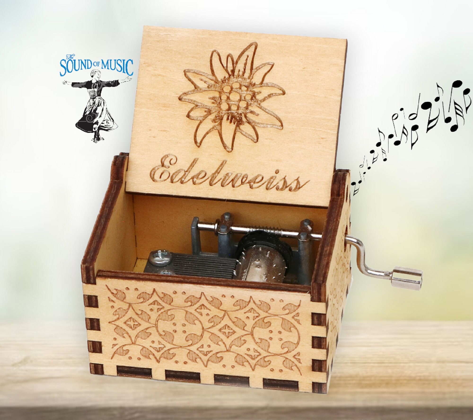 Sound of music music box outlet
