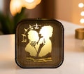 Final Fantasy X Music Box To Zanarkand Song 3D Light LED FFX Theme Music Chest Custom Music Box Wooden Engraved Handmade Vintage Gift Lamp product logo