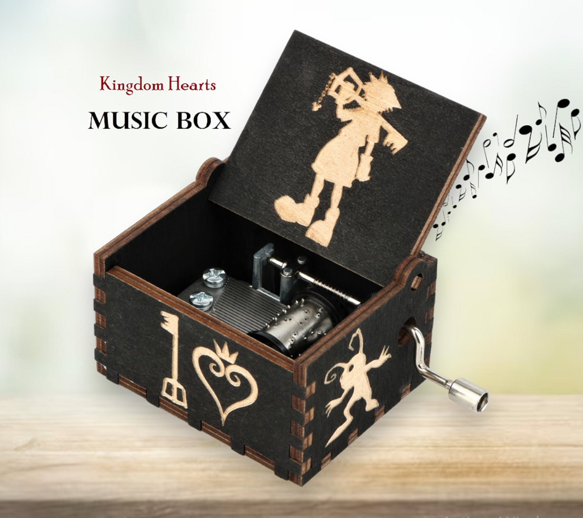 Kingdom Hearts Music Box - Etsy