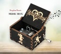 Kingdom Hearts Music Box Simple and Clean Theme Music Chest Wooden Engraved Handmade Vintage Gift product logo