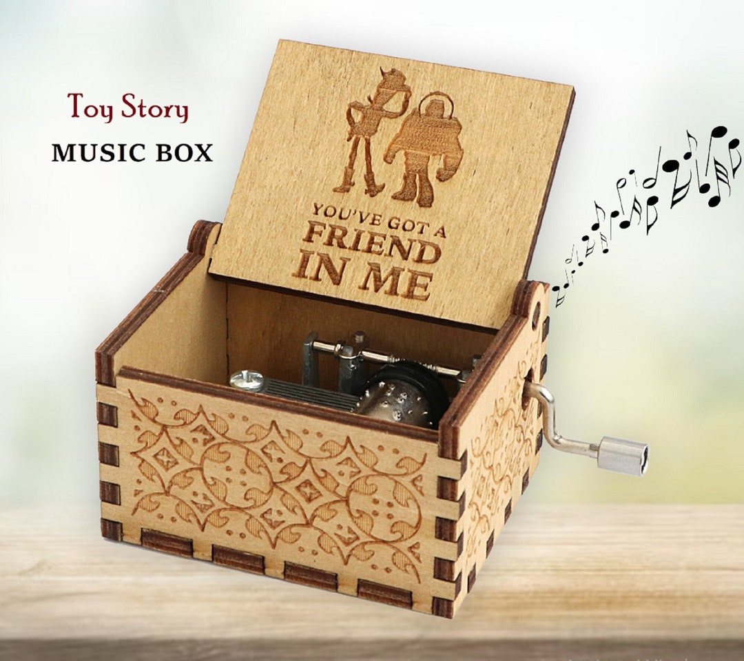 Toy Story Music Box ' You've Got a Friend in Me ' Theme Music Chest