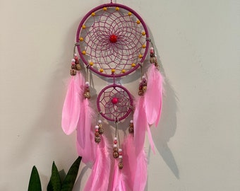 Dream Catcher Wall Hanging | Pink Dreamcatcher