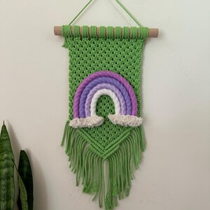 Rainbow Wall Hanging | Macrame Rainbow
