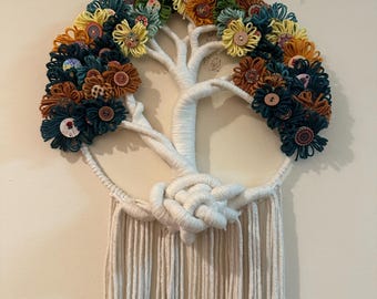 Tree of life, Macrame Wall Hanging, Gift for Mom