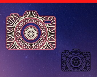 Free Free 75 Layered Mandala Camera SVG PNG EPS DXF File