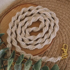 Macrame mobiele telefoonketting afbeelding 5