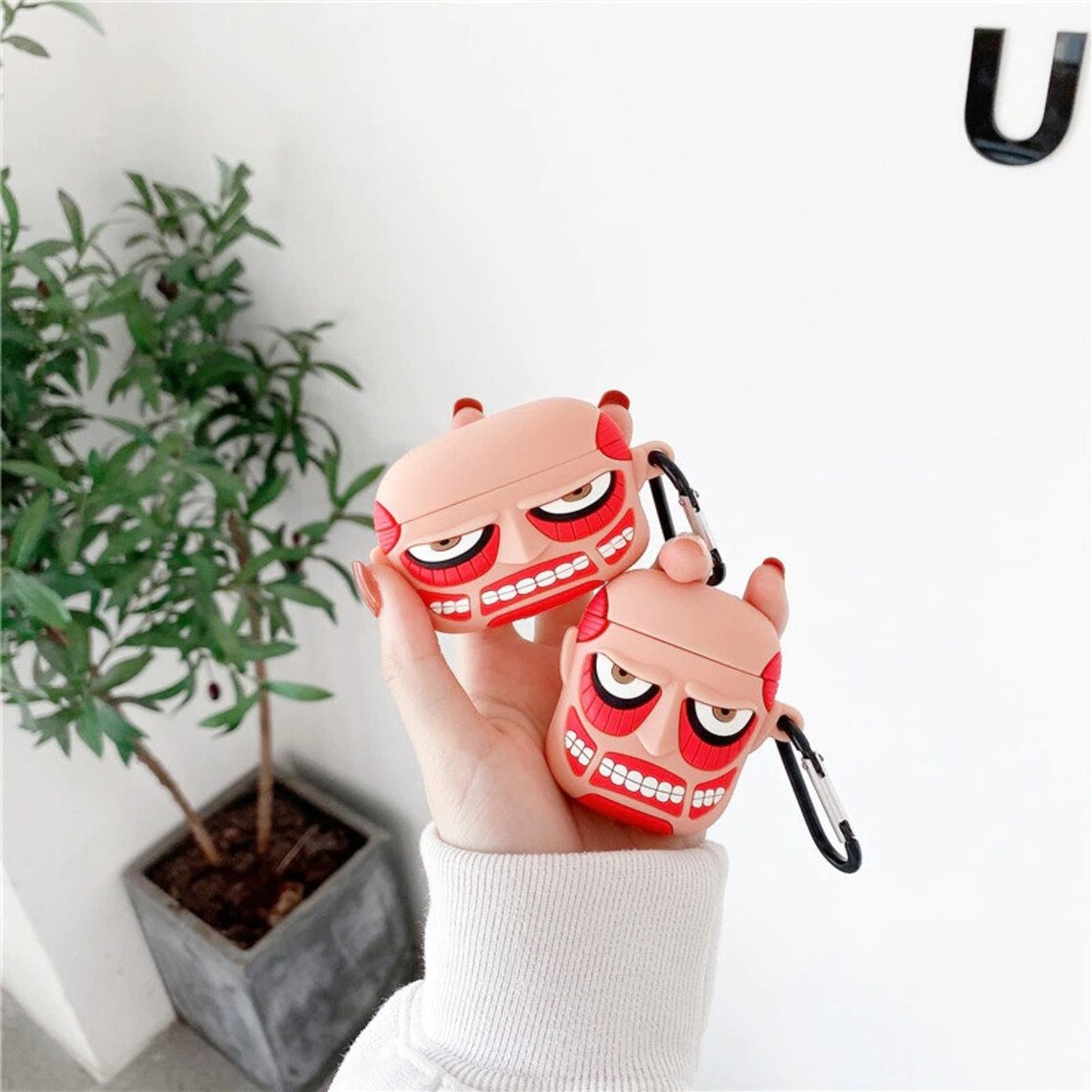 Attack on Titan AOT Anime Cute Cartoon 3D Earphone Case Cover | Etsy