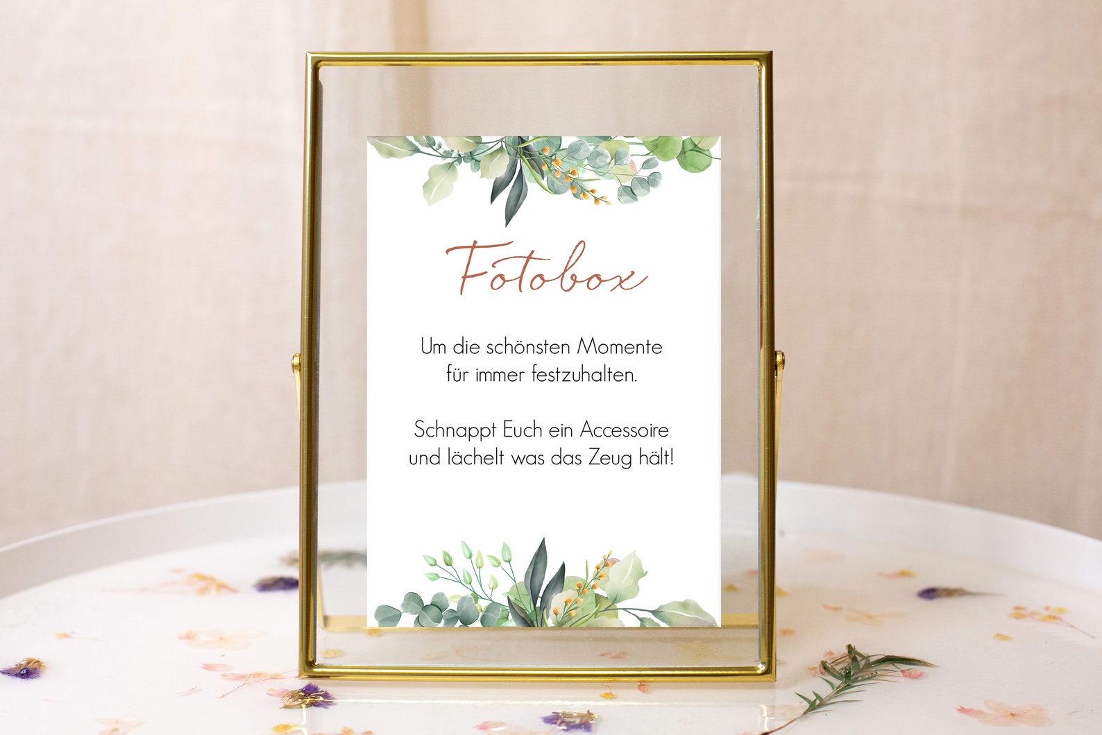 Fotobox Schild zur Hochzeit / Hinweisschild Fotobox / Etsy