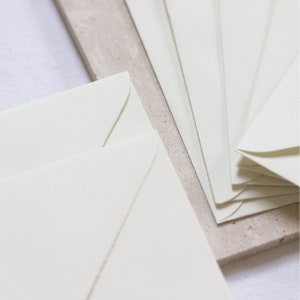 Wedding envelopes B6, envelopes wedding, baptism, birthday, eucalyptus, beige, sage, 175 x 125 mm image 4