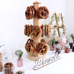 Gastronomie Ausstellungshalterung Brezelständer Ho Produktbild-Vorschau 2