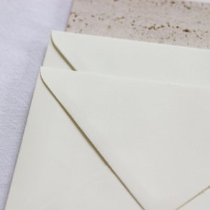 Wedding envelopes B6, envelopes wedding, baptism, birthday, eucalyptus, beige, sage, 175 x 125 mm image 7
