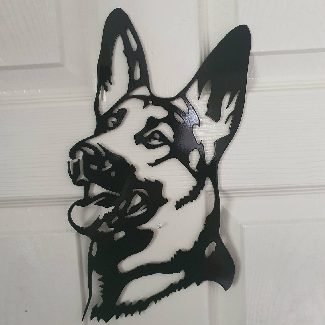German Shepherd Metal Sign or Wall art Wall Decor Wall Etsy