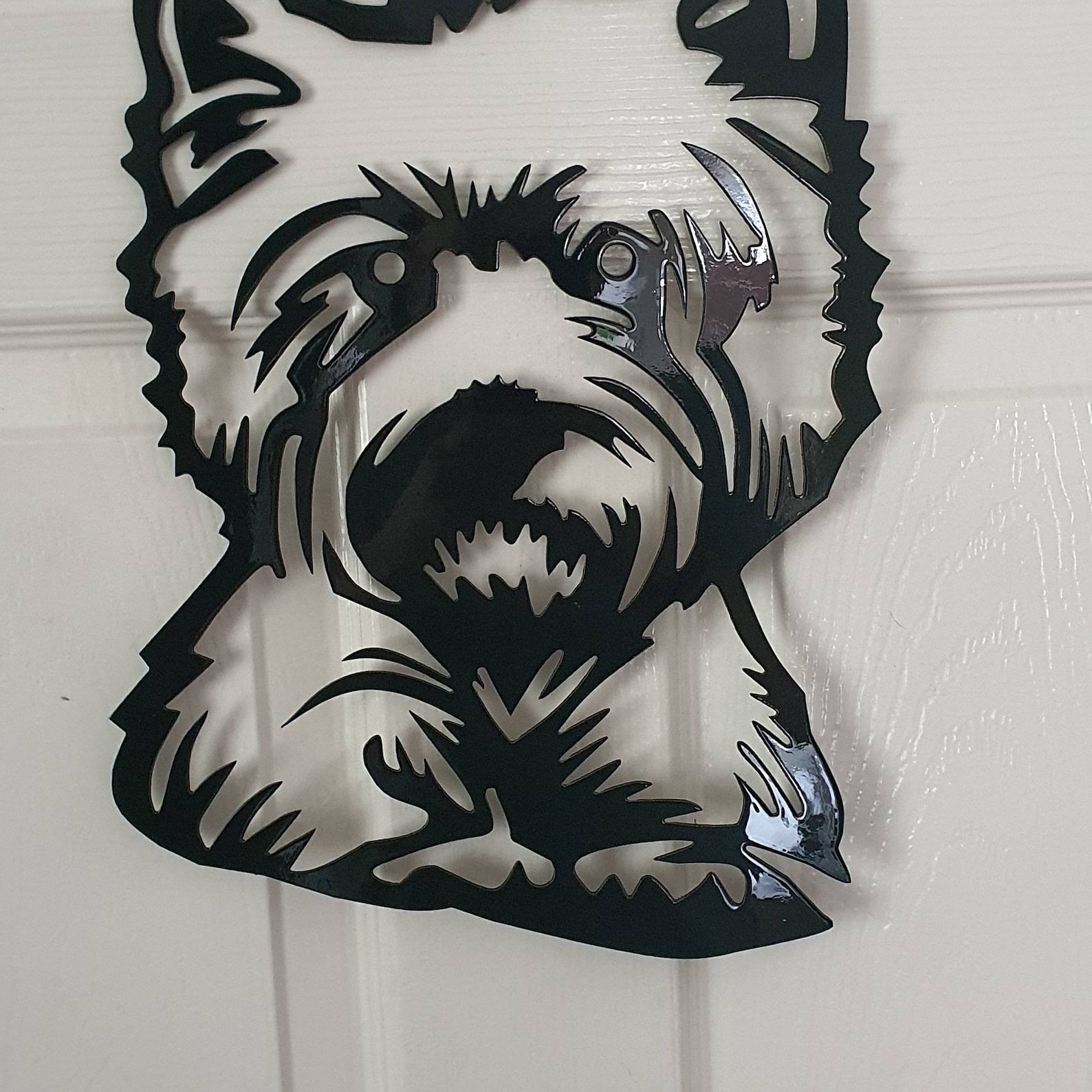 Westie Metal Wall Art Terrier Dog Lover Metal Dog Gift Etsy