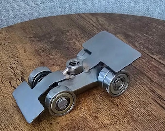 Scrap Metal F1 Racing Car, Scrap Metal Parts Car Sculpture, Handmade Scrap Metal Car Figurine,Nut and Bolt Art, Fathers day gift, Car Gift