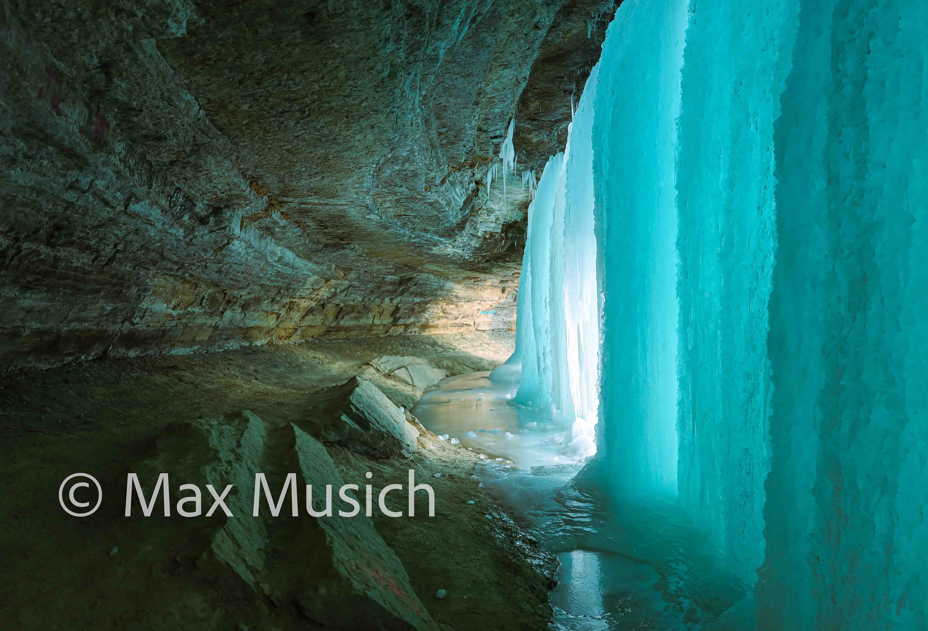 Minnehaha Ice Cave Print Liminal Space Liminal Space Etsy Australia