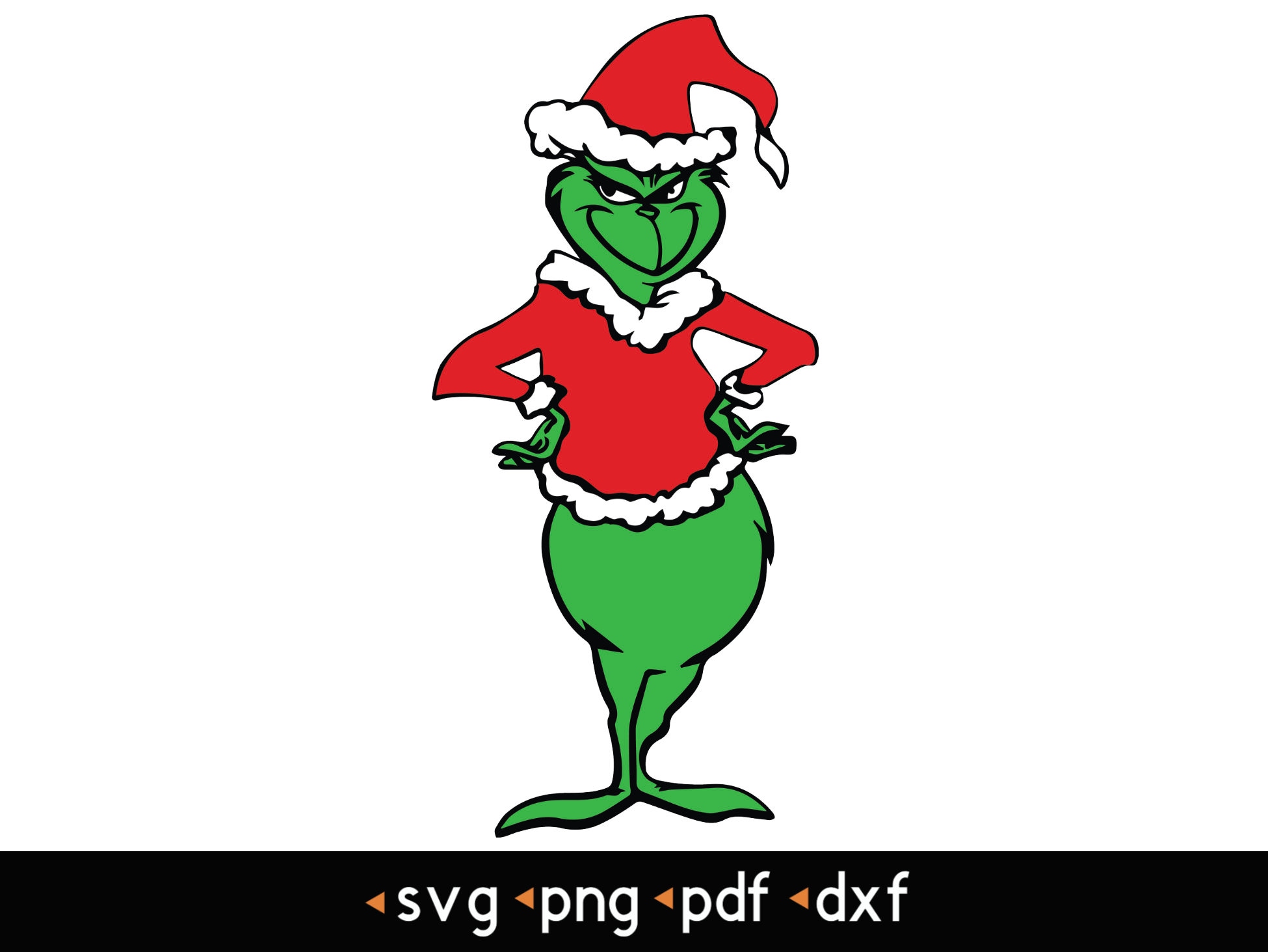 Grinch 5 Svg Png Pdf Dxf | Etsy