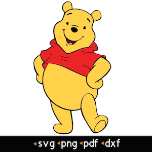 Winnie The Pooh- #9 svg, png, pdf, dxf