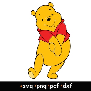 Winnie The Pooh- #11 svg, png, pdf, dxf