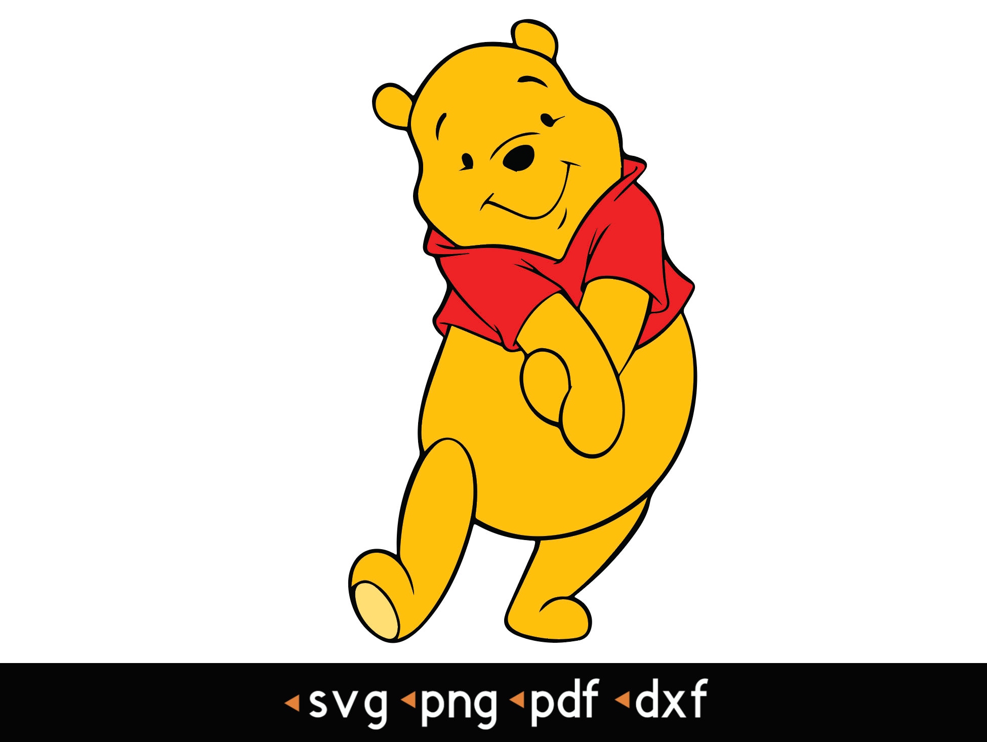 Winnie The Pooh- #11 svg, png, pdf, dxf