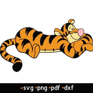 Tigger- #3 svg, png, pdf, dxf