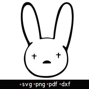 Bad Bunny- #5 svg, png, pdf, dxf