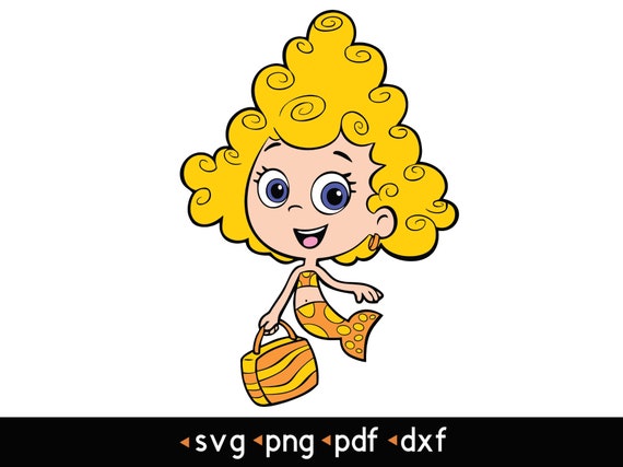 Bubble Guppies deema 1 Svg, Png, Pdf, Dxf - Etsy