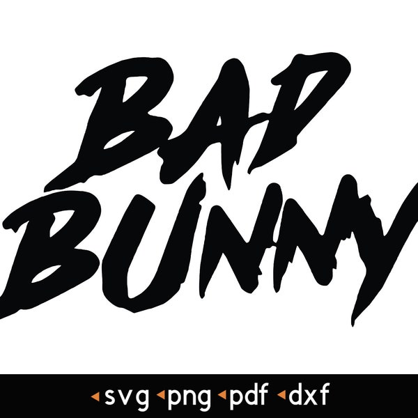 Bad Bunny- #1 svg, png, pdf, dxf