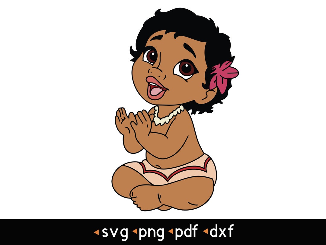 Moana- #4 Svg, Png, Pdf, Dxf - Etsy