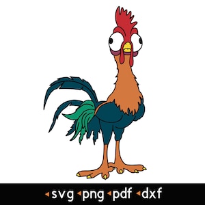 Heihei- #1 svg, png, pdf, dxf