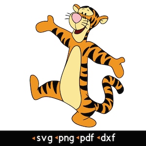 Tigger- #9 svg, png, pdf, dxf