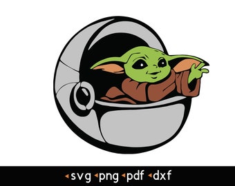 Yoda Svg File Etsy