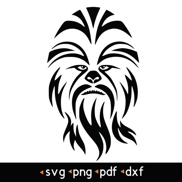 Chewbacca- #2 svg, png, pdf, dxf