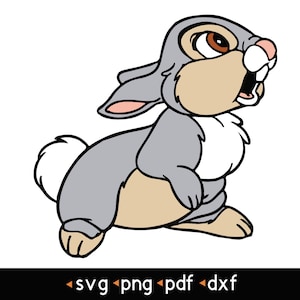 Thumper- #6 svg, png, pdf, dxf