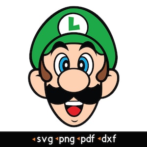 Luigi face png -  Italia
