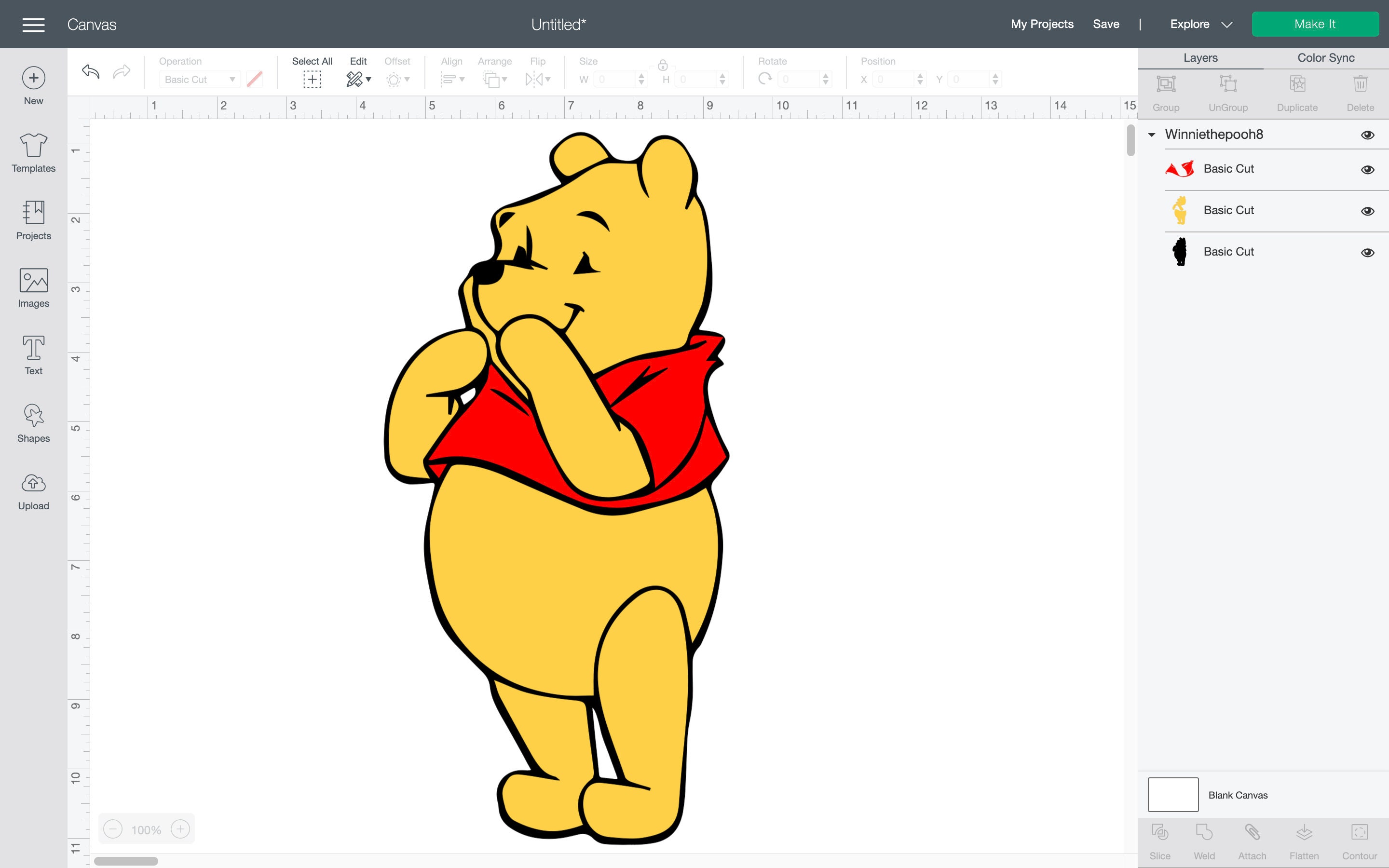 Buy Winnie the Pooh- #8 Svg, Png, Pdf, Dxf Online in India - Etsy