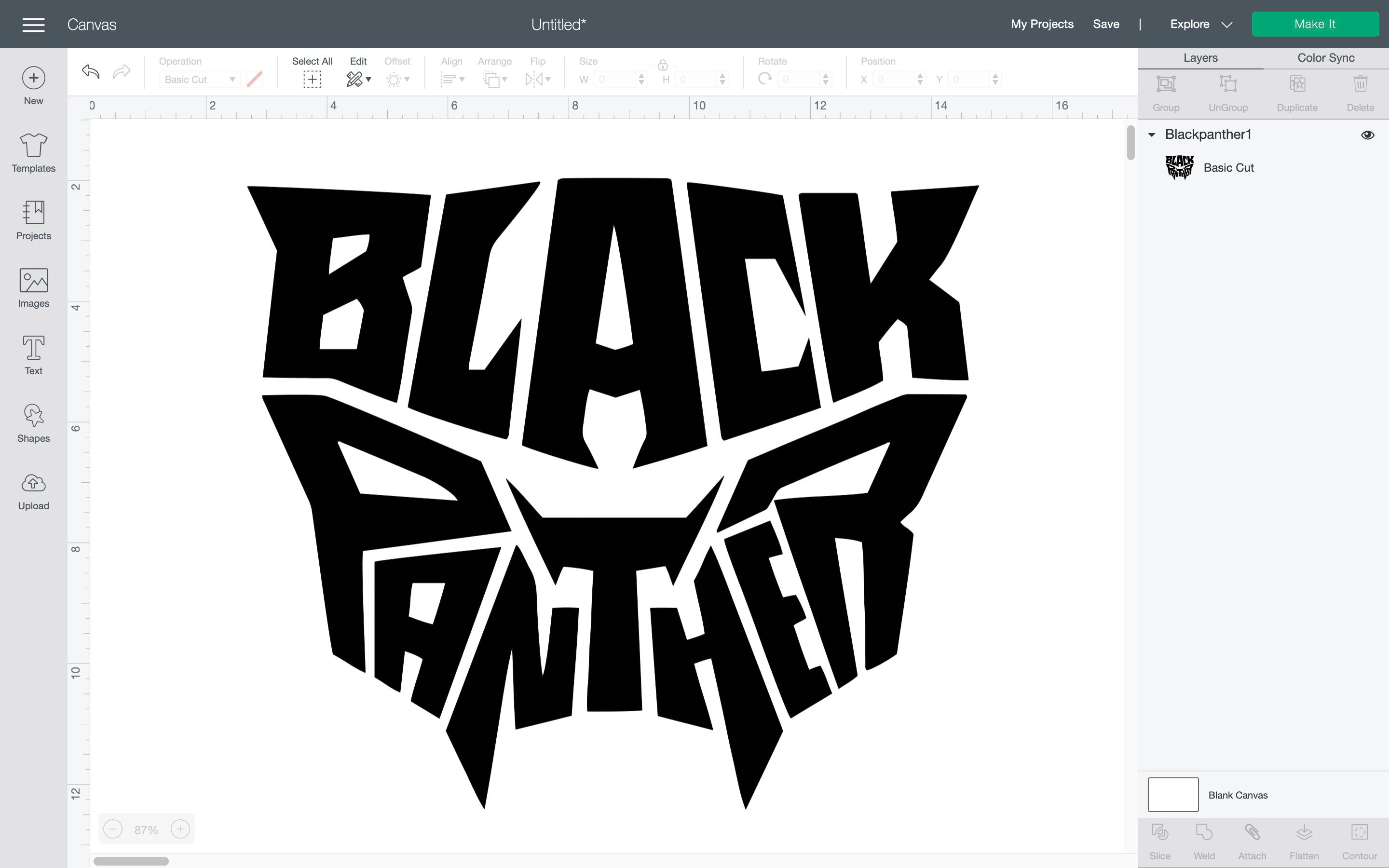 Black Panther- #1 Svg, Png, Pdf, Dxf - Etsy Canada
