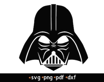 darth vader helmet vector