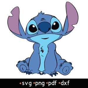 Stitch- #5 svg, png, pdf, dxf