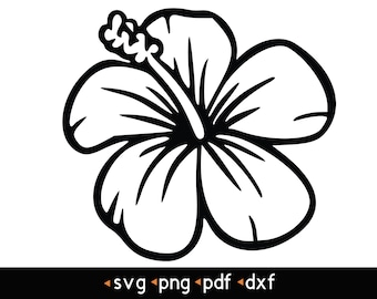 Flower- #3 (transparent background) svg, png, pdf, dxf