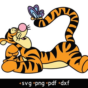 Tigger- #11 svg, png, pdf, dxf