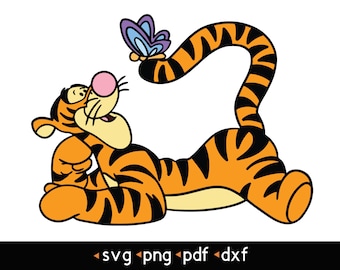 Tigger- #11 svg, png, pdf, dxf