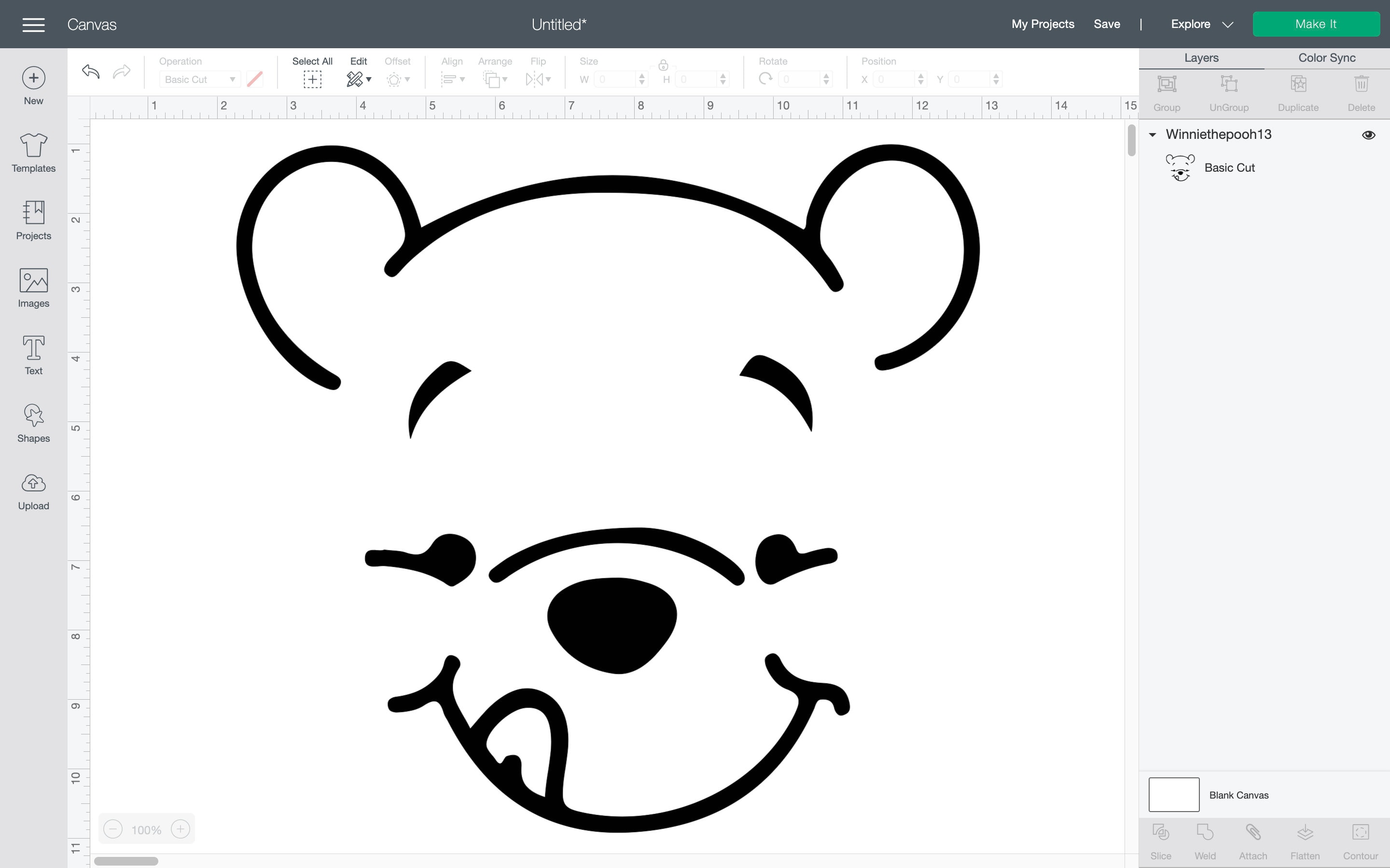 Winnie the Pooh- #13 Svg, Png, Pdf, Dxf - Etsy
