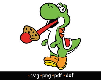 Yoshi- #5 svg, png, pdf, dxf